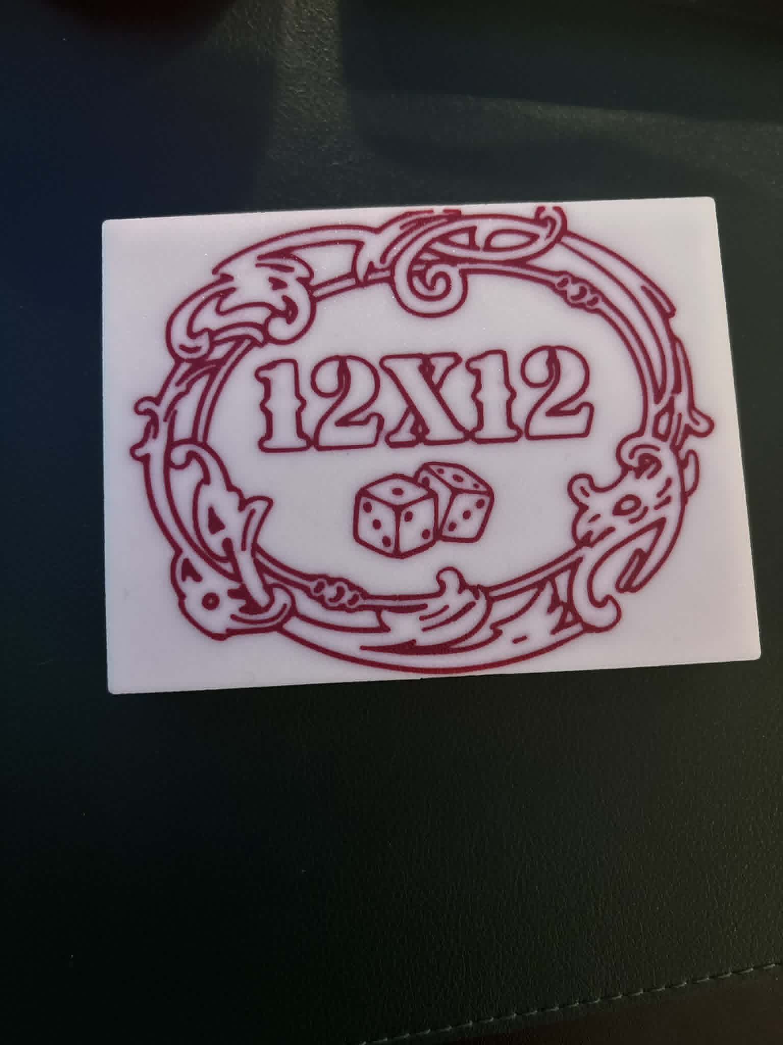 Compact Storage Box for "The 12 Game" (6 Dice & Pegs) view 4